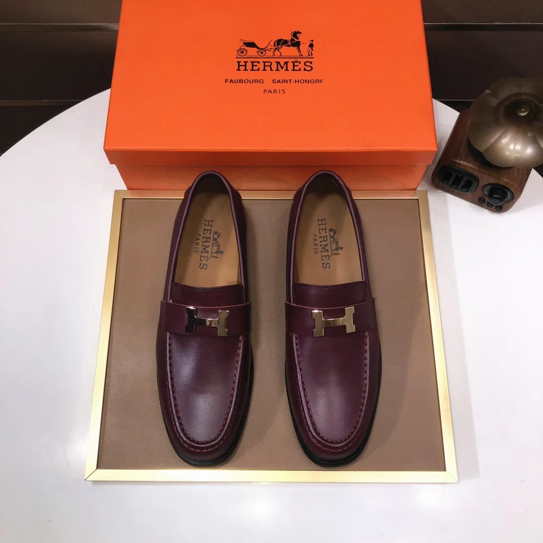 Men's shoes💰460💰【LOUIS VUITTON】(sheepskin lining) new cowhide LV formal shoes🎩🎩❗️🆘made one to one at the counter🎩original quality, imported cowhide upper➕full sheepskin lining➕original rubber outsole, {high quality visible}👣Size: 38-45 (45 custom-made)